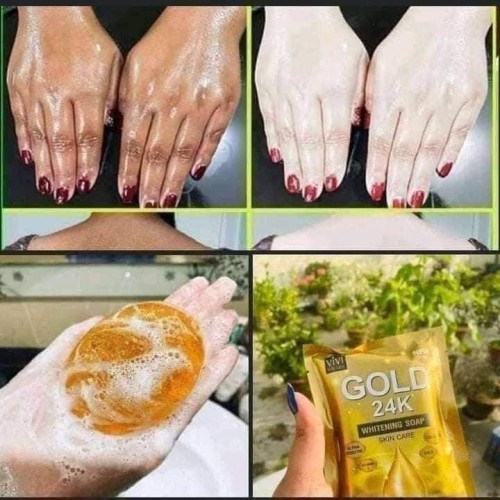 Vivi Skin Care Gold 24K Whitening Soap 80mg